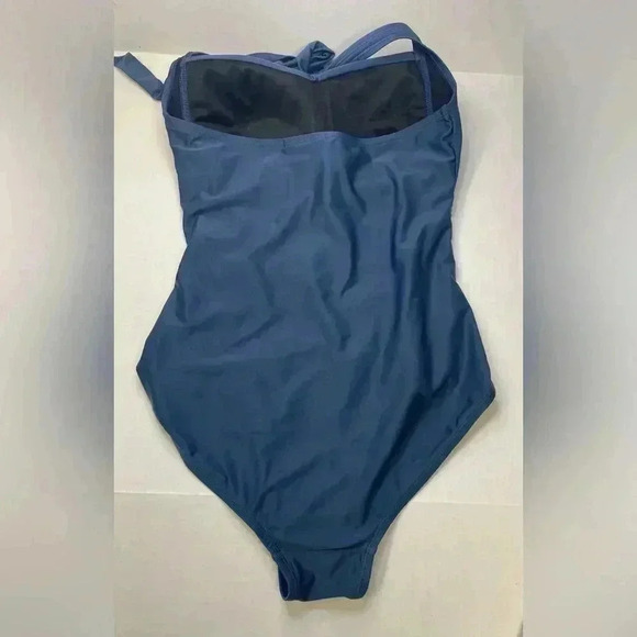 Beautique Blue One Piece Swimsuit Size 8 US Beach/Pool - Picture 6 of 12